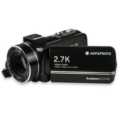 Videókamera + akkumulátor, 2,7K, AGFAPHOTO Realimove "CC2700-2"