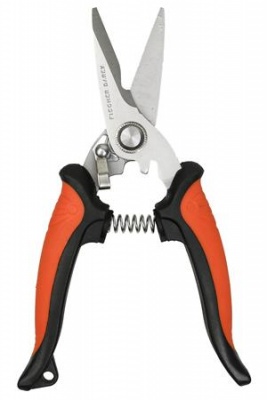 Olló, multifunkciós, rozsdamentes acél, FISCHER DAREX