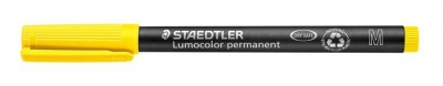 Alkoholos marker, OHP, 1 mm, STAEDTLER "Lumocolor® 317 M", sárga