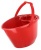 Felmosóvödör, csavarókosárral, 11 l, BONUS, piros